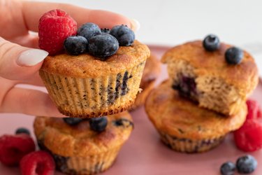 Мягкие протеиновые маффины (без муки и сахара)