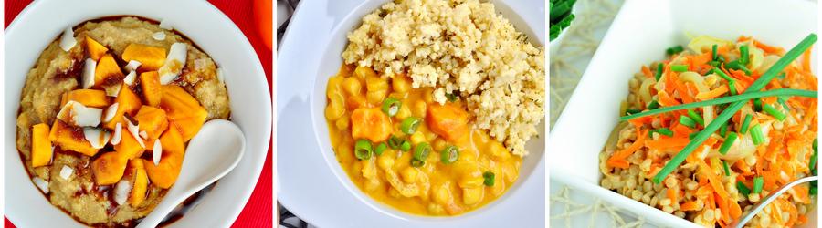 Полезные веганские рецепты с кускусом